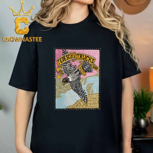 Tedeschi Trucks Band At Blossom Music Center Cuyahoga Falls Ohio 2024 On August 13th CLassic T-Shirt