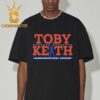 Toby Keith Pull My Chain Toby Throwback Two Sided T-Shirt