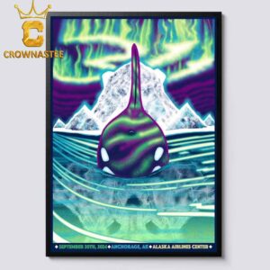 311 Band Anchorage Alaska 2024 At Alaska Airlines Center On September 20th Home Decor Poster Canvas