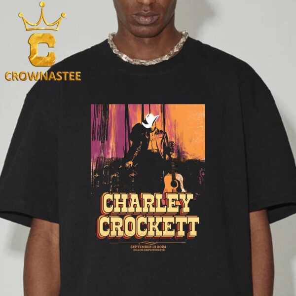 Charley Crockett Dillon CO 2024 Dillon Amphitheater On September 13th Classic T-Shirt