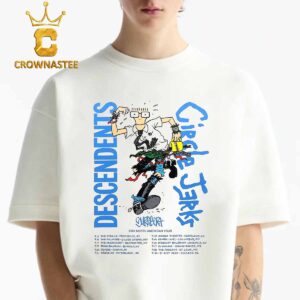 Circle Jerks Band And Descendents And Surfbort 2024 North American Tour September Tour Dates Classic T-Shirt