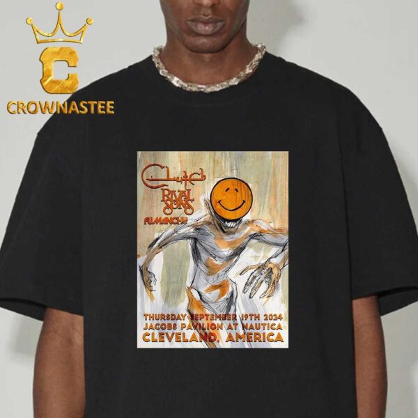 Clutch Show Nautica Cleveland 2024 Jacobs Pavilion On September 19th Classic T-Shirt