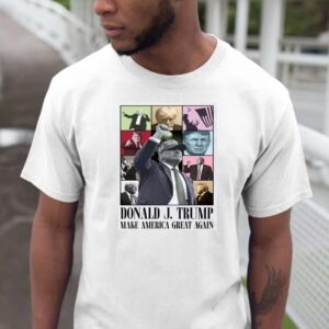 Donald Trump I Hate Taylor Swift mock Eras Tour T-shirt