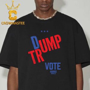 Dump Trump Vote Harris Walz 2024 Unisex T-Shirt