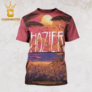 Hozier Los Angeles California 2024 Tour At Kia Forum On September 20 All Over Print T-Shirt