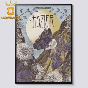 Hozier Nampa ID 2024 Ford Idaho Center Amphitheater On September 3rd Home Decor Poster Canvas