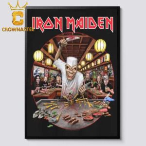 Iron Maiden Japan 2024 The Future Past World Tour On September Home Decor Poster Canvas