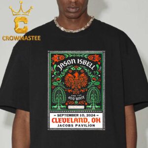 Jason Isbell And The 400 Unit Cleveland OH 2024 At Jacobs Pavilion Nautica Tour On September 10th Classic T-Shirt