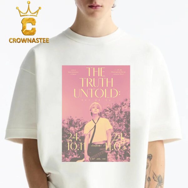 Jimin BTS Solo Exhibition In Seoul 2024 The Truth Untold Hybe Insight On October 11th Classic T-Shirt