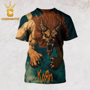 Korn The 30 Years Anniversary Fan Art 204 Contest All Over Print T-Shirt