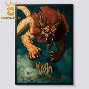 Korn The 30 Years Anniversary Fan Art Home Decor Poster