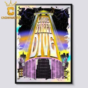 Lake Street Dive New York NY 2024 At Madison Square Garden On September 14th Home Decor Poster Canvas