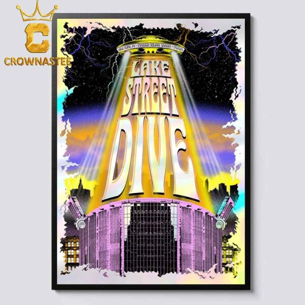 Lake Street Dive New York NY 2024 At Madison Square Garden On September 14th Home Decor Poster Canvas