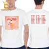 Slift Rock US Fall Tour 2024 Dates Schedule Calendar Two Sided T-Shirt