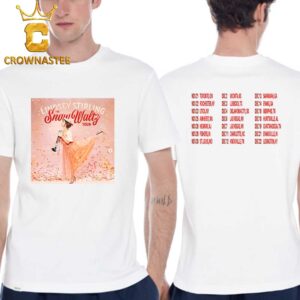 Lindsey Stirling The Snow Waltz Tour 2024 Dates Schedule Calendar Two Sided T-Shirt