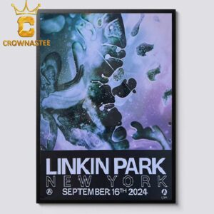 Linkin Park Brooklyn New York 2024 At Barclays Center On September 16th From Zero Tour Home Decor Poster Canvas