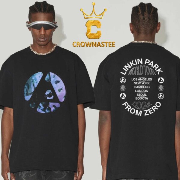 Linkin Park Brooklyn New York 2024 At Barclays Center On September 16th From Zero Tour Two Sided Classic T-Shirt