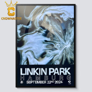 Linkin Park Hamburg 2024 From Zero Tour 2024 On September 22th Home Decor Poster Canvas