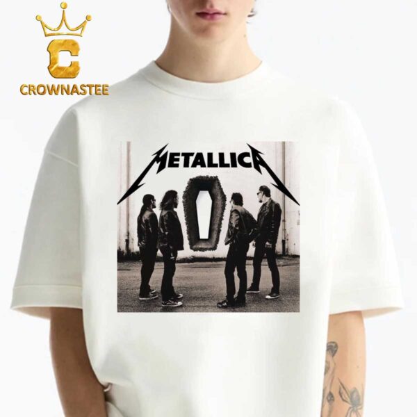 Metallica 2024 16 Years Since Death Magnetic Album Classic T-Shirt