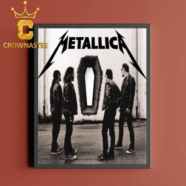 Metallica 2024 16 Years Since Death Magnetic Album Home Decor Poster Canvas