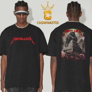 Metallica Mexico 2024 Estadio GNP Seguros M72 World Tour On September 20 To 24 Two Sided Classic T-Shirt