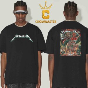 Metallica Mexico City 2024 Estadio GNP Seguros On September 29th M72 World Tour Two Sided Classic T-Shirt