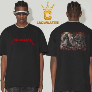 Metallica Mexico Estadio GNP Seguros On September 20th 24th 2024 M72 World Tour Mactch Up Two Sided Unisex T-Shirt