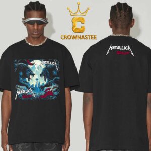 Metallica Seattle WA 2024 Lumen Field On August 30th And September 1 M72 World Tour North America Two Sided T-Shirt