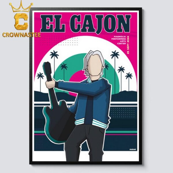 Paul Weller El Cajon CA 2024 Magnolia Performing Arts Center On September 25 Home Decor Poster Canvas