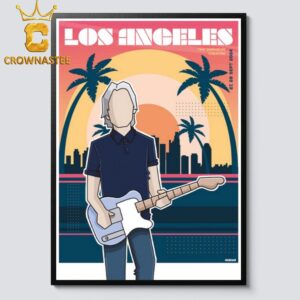 Paul Weller Los Angeles CA 2024 The Orpheum Theatre On September 27 28 Home Decor Poster Canvas