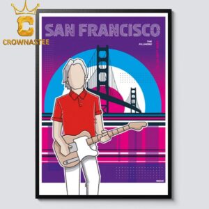 Paul Weller San Francisco CA 2024 At The Fillmore On September 22 23 Home Decor Poster Canvas