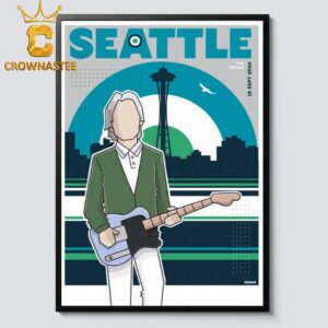 Paul Weller Seattle WA 2024 The Moore Theatre On September 19th Home Decor Poster Canvas