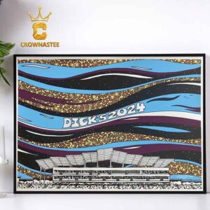 Phish Live At Dicks Commerce City CO 2024 On August 29 31 September 1 Home Decor Poster Canvas