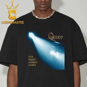 Queen The Night Comes Down The First Track 2024 Remix And Remastered Album Queen I Cover Classic T-Shirt