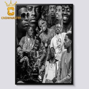 RIP Rich Homie Quan Passed Away At 34 Rich Homie Baby Home Decor Poster Canvas