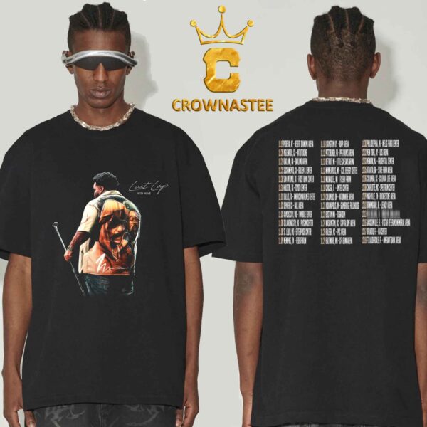 Rod Wave Last Lap Tour 2024 Dates Schedule Two Sided T-Shirt