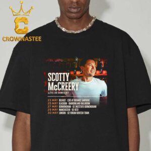 Scotty McCreery UK Tour 2025 From 23th To 30th Belfast Glasgow Birmingham Manchester London Classic T-Shirt