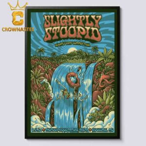 Slightly Stoopid Ridgedale MO 2024 At Thunder Ridge Nature Arena On August 31 Home Decor Poster Canvas