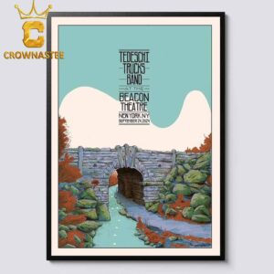 Tedeschi Trucks Band New York NY 2024 At The Beacon Theatre On September 24th Home Decor Poster Canvas