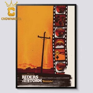 The Doors Riders On The Storm Limited Edition Home Decor Poster Canvas