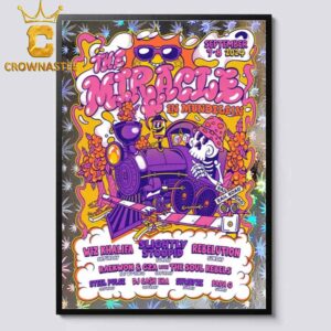 The Miracle Concert 2024 In Mundelein On September 7 8 Slightly Stoopid Rebelution Wiz Khalifa Line Up Home Decor Poster Canvas