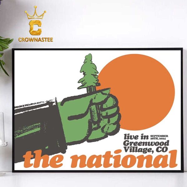 The National Greenwood Village Co 2024 at Fiddler Green Amphitheatre  On September 28th Home Decor Poster Canvas