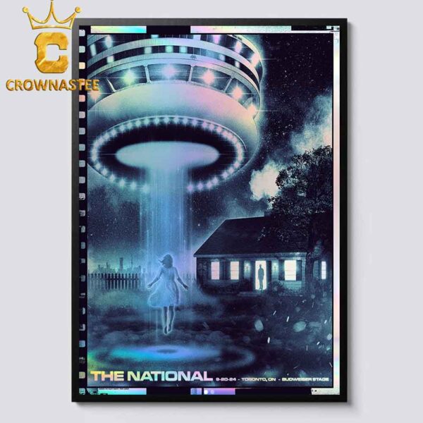 The National Toronto ON 2024 Budweiser Stage On September 20th The Zen Diagram Tour Home Decor Poster Canvas