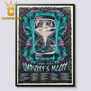 Umphreys McGee 2024 Tour Dates Schedule Home Decor Poster Canvas