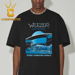 Weezer Columbus Ohio 2024 At Nationwide Arena On September 7th Classic T-Shirt