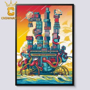 311 Band Agoura Hills California 2024 Cayon Club On October 19th Home Decor Poster Canvas