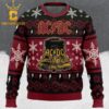 ACDC Brian Johnson Christmas Holiday Ugly Sweater