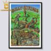 Sturgill Simpson aka Johnny Blue Skies Pittsburgh PA 2024 Petersen Events Center On October 18th Home Decor Poster Canvas