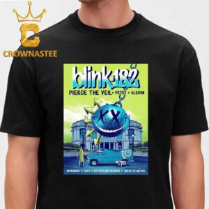 Blink-182 Ciudad De Mexico 2024 Estadio GNP Seguros On November 9th Classic T-Shirt