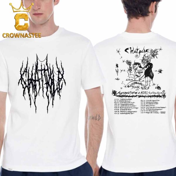 Chat Pile Band European UK Tour 2025 Dates Schedule Two Sided T-Shirt